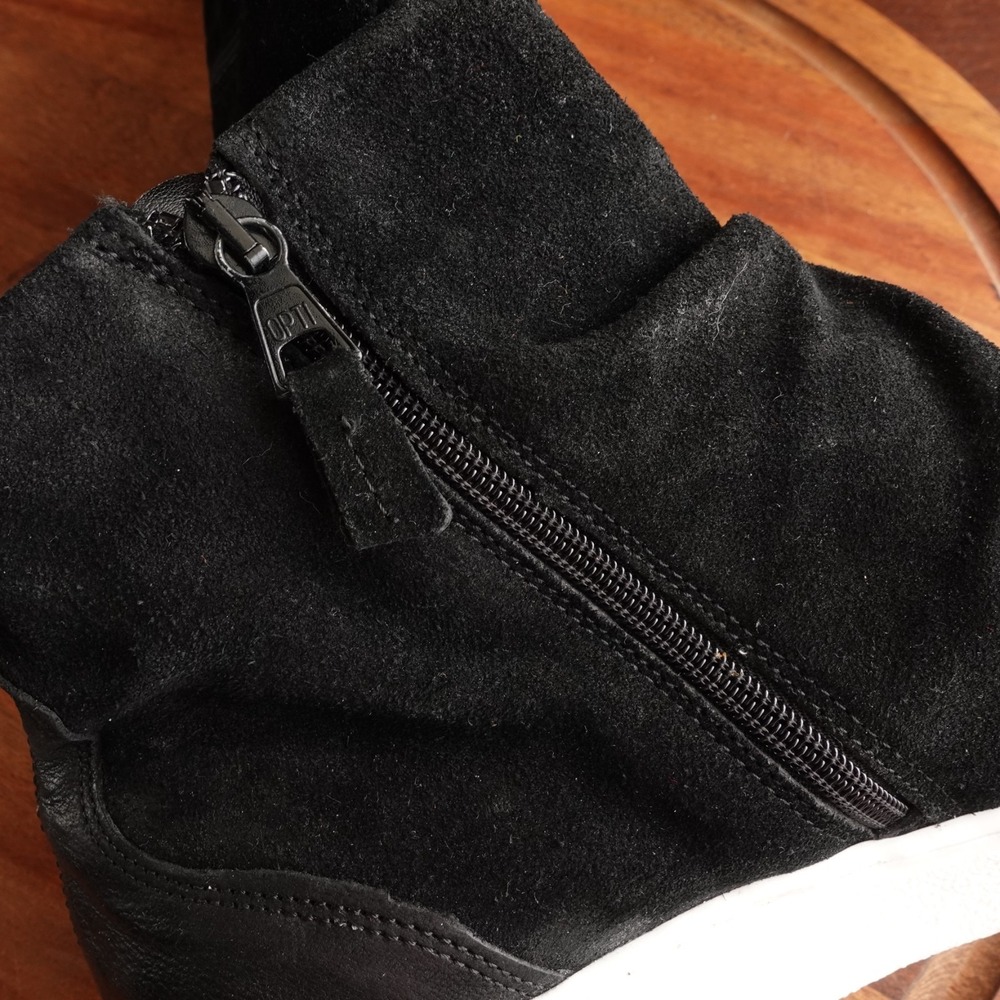 Miz Mooz Sneakers Womens SZ EU 41 US 9.5-10 BLK Lionel Modern Minimalist Shoes - Picture 9 of 15